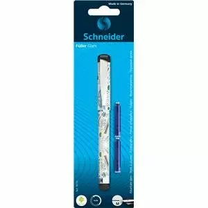 Ballpoint pen Schneider Electric Glam Silver — blue ink, model 200-14538