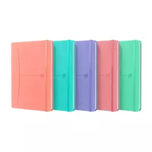 Writing notebook Oxford 400154940 A5 80 sheets assorted colours