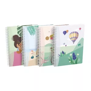 Writing Notebook Oxford 400154319 B5 60 Sheets Assorted Colours