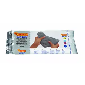 Modeling Clay JOVI 250 g, gray — air-dry sculpting clay, 250g