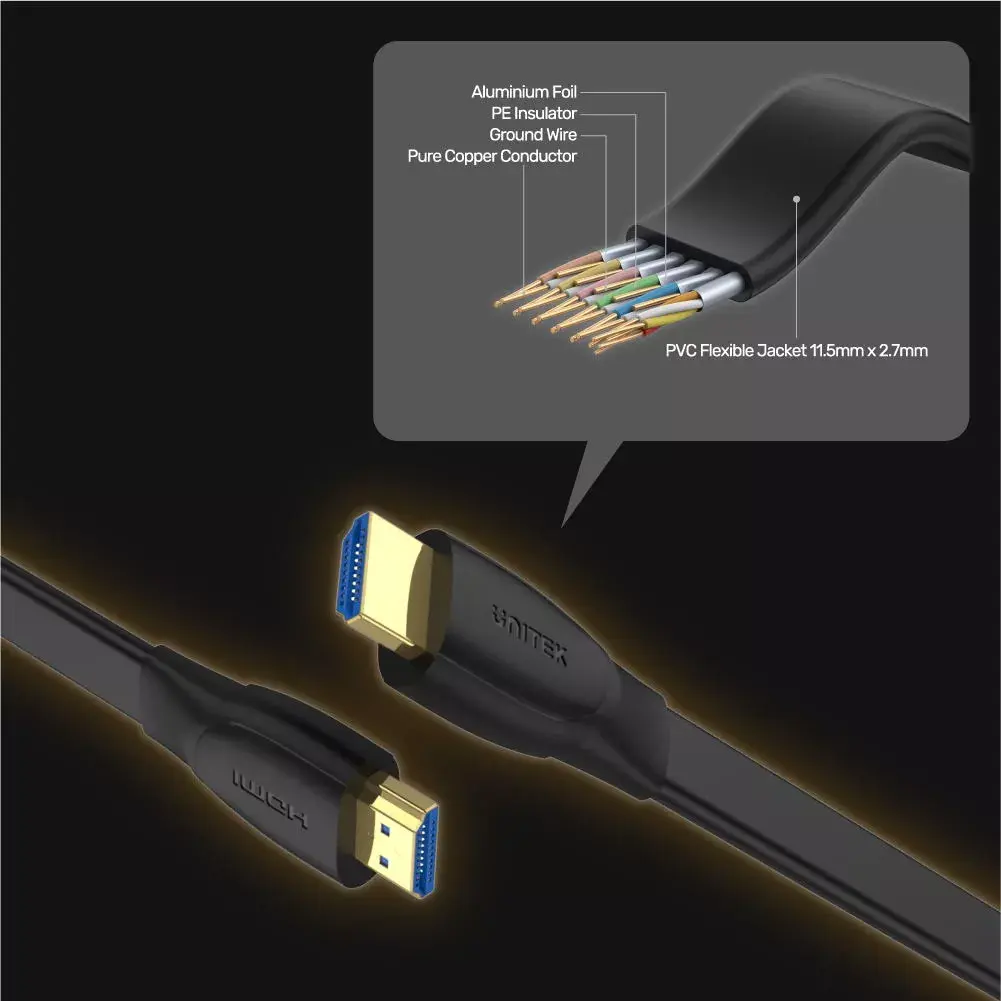 HDMI kabelis UNITEK C11063BK-1.5M Photo 4