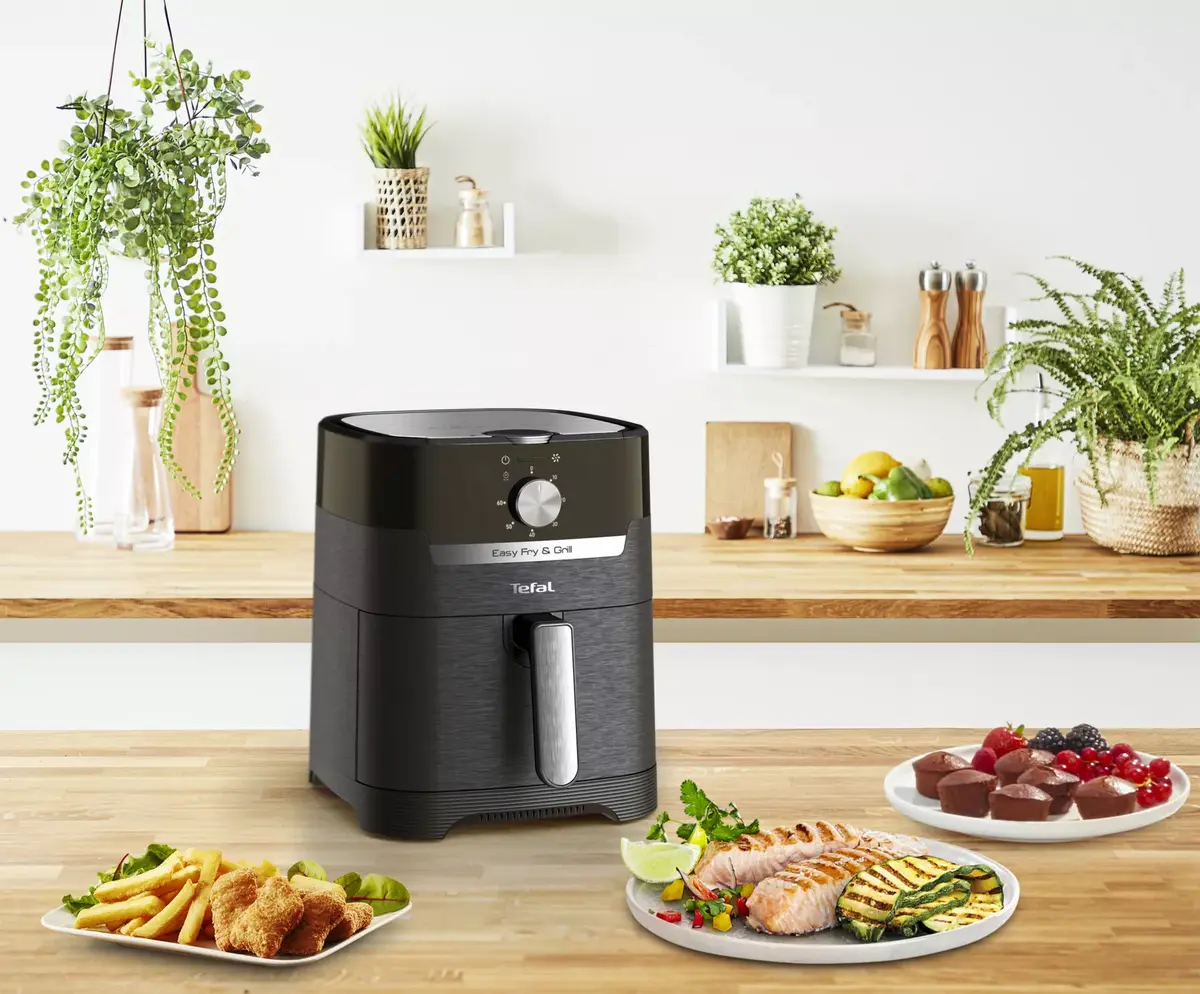 Karstā gaisa fritēšanas katls Tefal Easy Fry & Grill EY5018 Photo 12