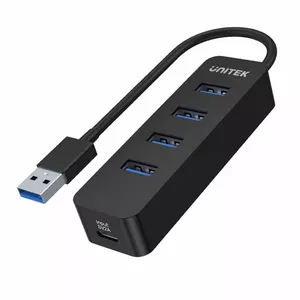 UNITEK HUB USB-A 4X USB-A 3.1, ACTIVE, 10W, H1117A