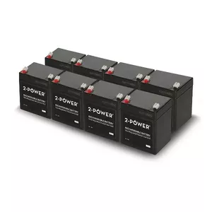 2-Power BUN0249A UPS akumulators Noslēgts svina skābju (VRLA) 12 V 5 ampērstunda