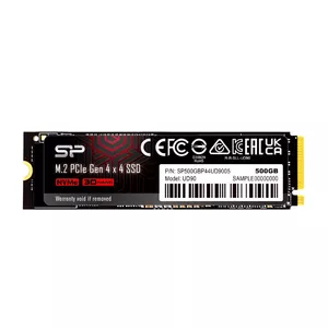 SSD M.2 NVMe Silicon Power UD90 500 ГБ PCIe 4.0 — 3D NAND, LDPC, NVMe 1.4, x4