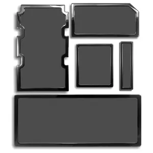 Dust filter DEMCiflex DF0483 for Corsair Obsidian 750D, black, pack of 5