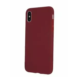 iLike matēts TPU vāciņš Samsung Galaxy A22 5G viedtālrunim, bordo krāsā
