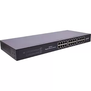 InLine Gigabit tīkla slēdzis 24-porti 1Gb/s 1U Metāla Bez ventilatora