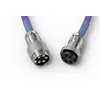 GLORIOUS Coiled violets USB kabelis 1,37 m Photo 3