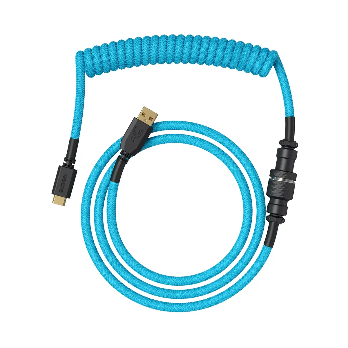 GLORIOUS спиральный кабель USB-A→USB-C 1,37 м Photo 2