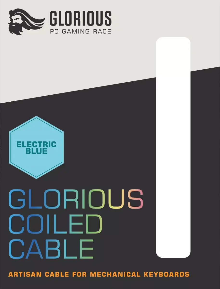 GLORIOUS спиральный кабель USB-A→USB-C 1,37 м Photo 4