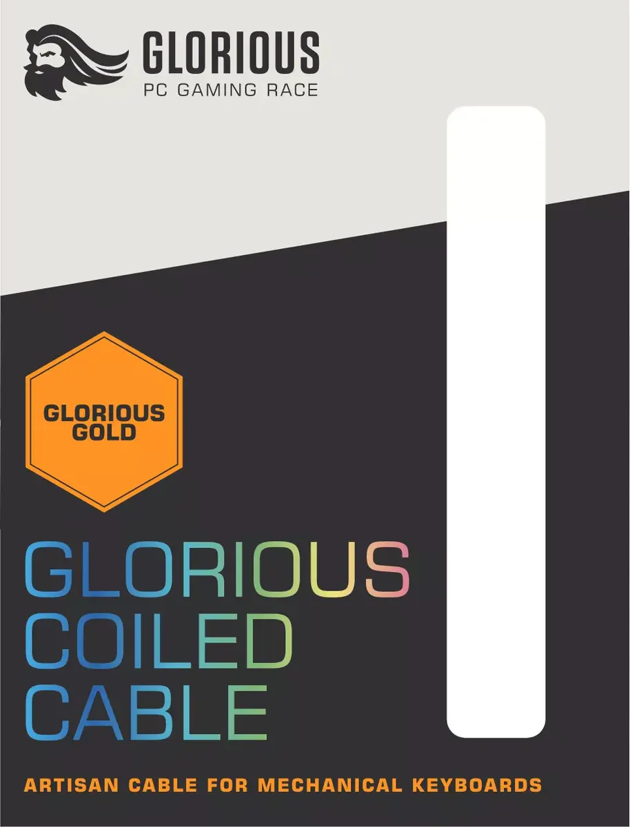 Кручёный USB-кабель GLORIOUS 1,37 м USB-A→USB-C Photo 4