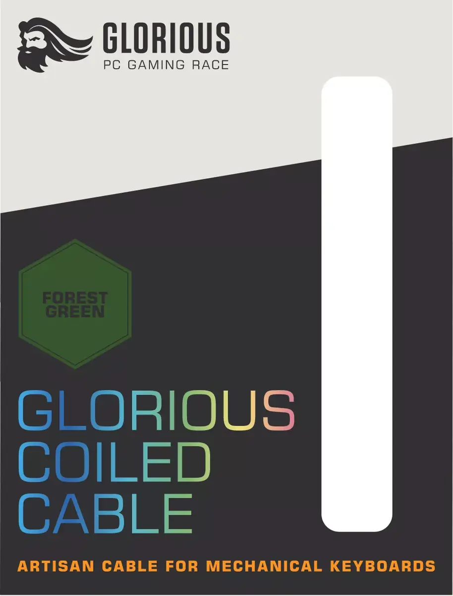 Скручиваемый USB-кабель GLORIOUS GLO-CBL-COIL-FG Photo 4