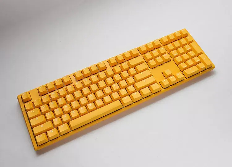 Ducky One 3 Yellow tastatūra Photo 6
