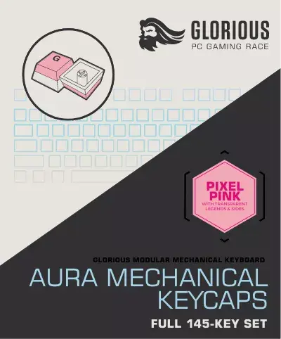 Keyboard cap Glorious PC Gaming Race Aura V2 Photo 6