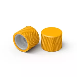 Keyboard knob Glorious PC Gaming Race Rotary Knob Yellow 14.5mm height