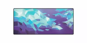 Игровая коврик для мыши XTRFY GP5 Litus Blue XL — 920×400 мм, тканевая поверхность, простроченные края, прорезиненная антискользящая основа