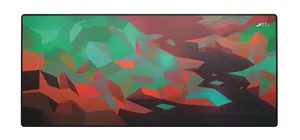 Игровой коврик для мыши XTRFY GP5 Litus Red XL — 920×400 мм, тканевая поверхность, сшитые края