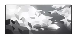 Gaming mouse pad XTRFY GP5 Litus White XL — 920×400 mm, cloth surface, stitched edges, non-slip base