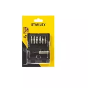 Screwdriver Bit Set Stanley STA60480-XJ 6 pcs Flat Phillips Pozidriv