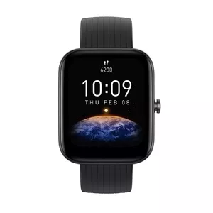 Amazfit Bip 3 Pro 4,29 cm (1.69") TFT 44 mm Digitāls 240 x 280 pikseļi Skārienjūtīgais ekrāns Melns GPS