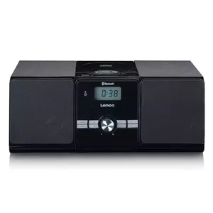 Home audio micro system Lenco MC-030BK 10 W Black