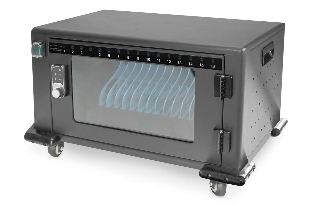 DIGITUS DN-45003 Mobilais uzlādes skapis 16