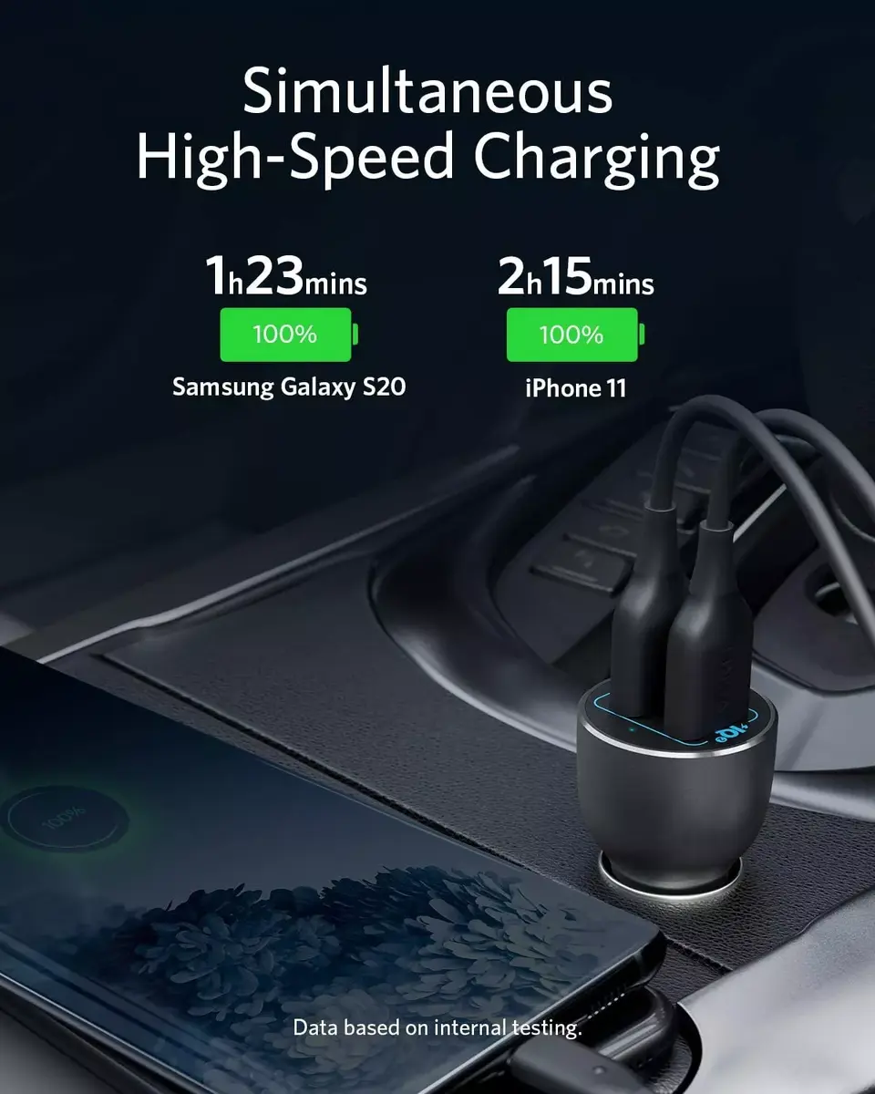 Car Charger Anker PowerDrive III Photo 3