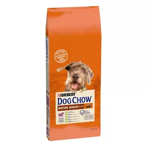 Сухой корм для собак Purina Nestlé Dog Chow Mature Senior с ягнёнком 14 кг, белок 24%, жир 10%