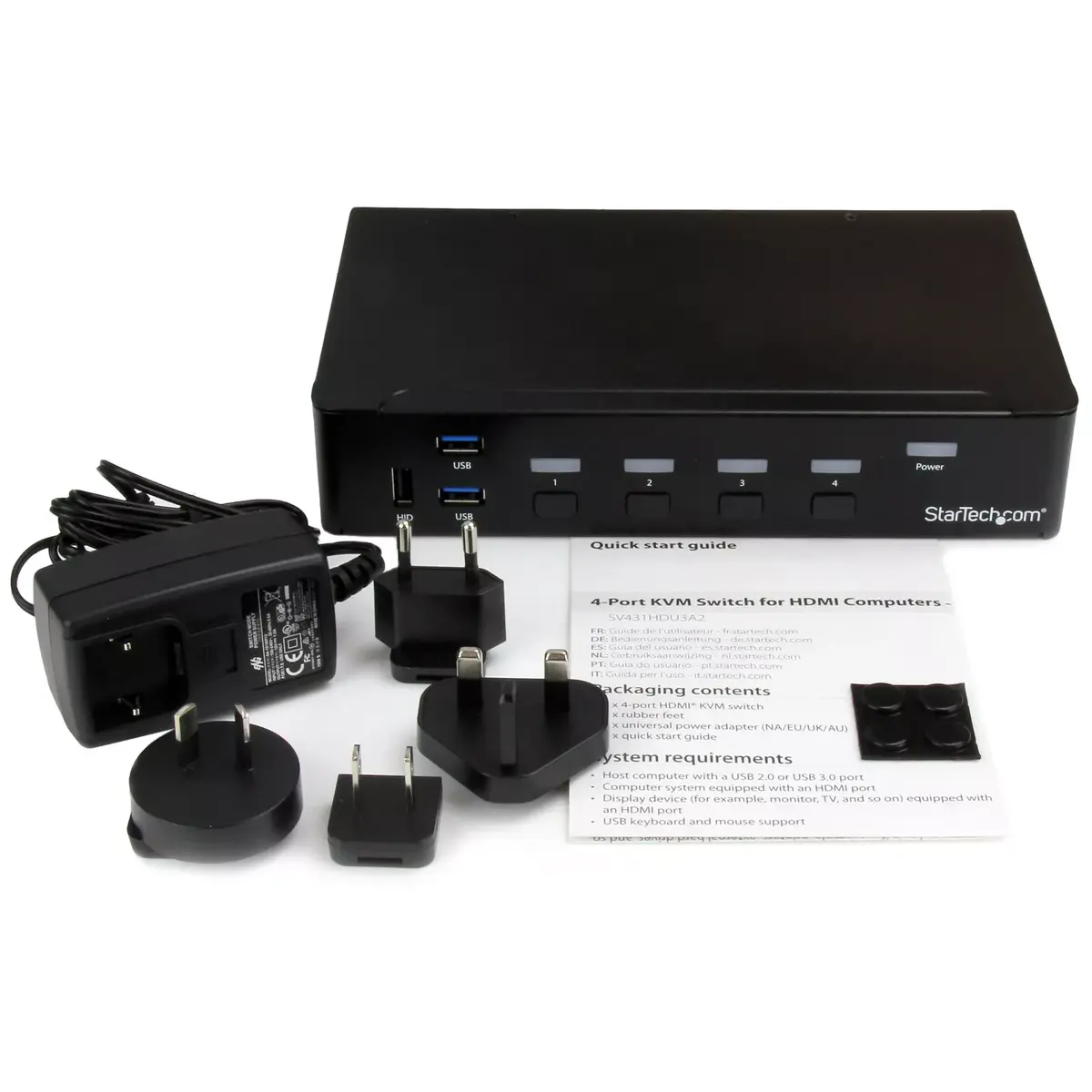 KVM Switch StarTech.com 4-Port HDMI USB 3.0 1080p Photo 6