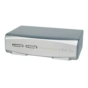 KVM slēdzis Pro USB 2.0 Lindy 2 porti DisplayPort 1.2