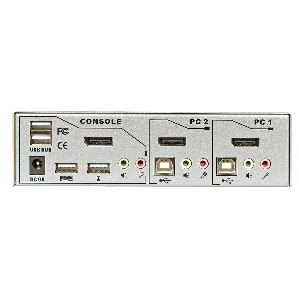 KVM slēdzis Pro USB 2.0 DisplayPort 1.2 Photo 2