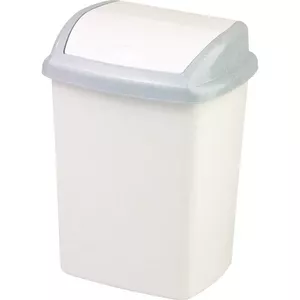 Waste bucket Curver Dominik 25L, grey, 36.5×29.1×48 cm