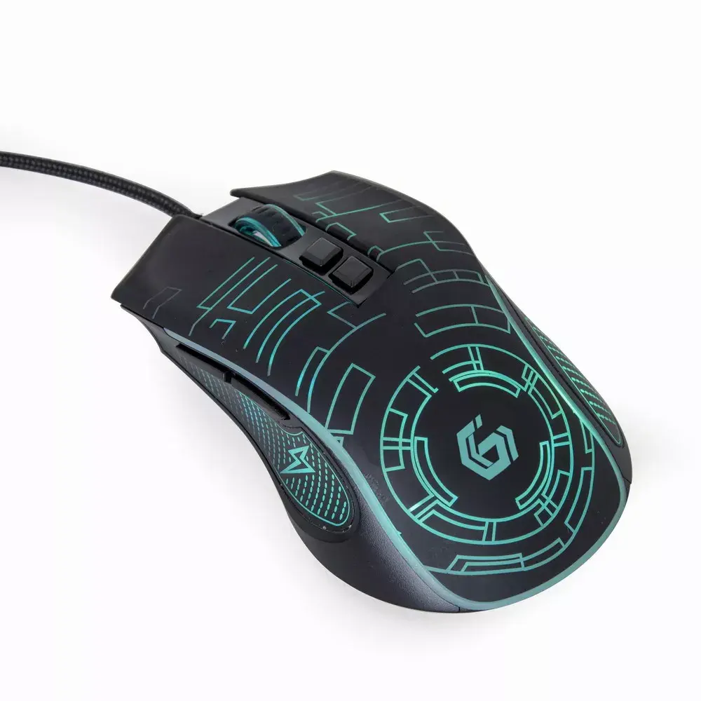 GEMBIRD MUSG-RGB-01 игровая мышь Photo 3