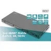 DIGITUS DS-55509 Матричный коммутатор HDMI 4x2 4K/60Hz Photo 10