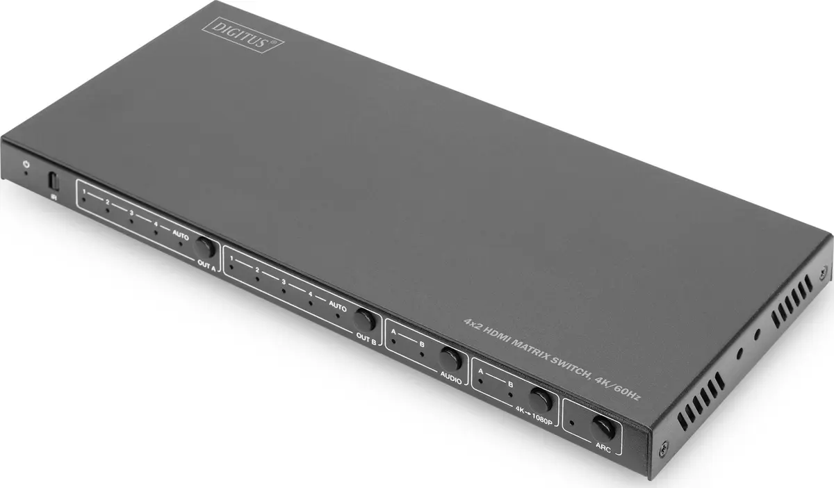 DIGITUS DS-55509 Матричный коммутатор HDMI 4x2 4K/60Hz Photo 11
