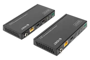 AV raidītājs un uztvērējs Digitus 4K HDBaseT™ HDMI Extender Set 150 m