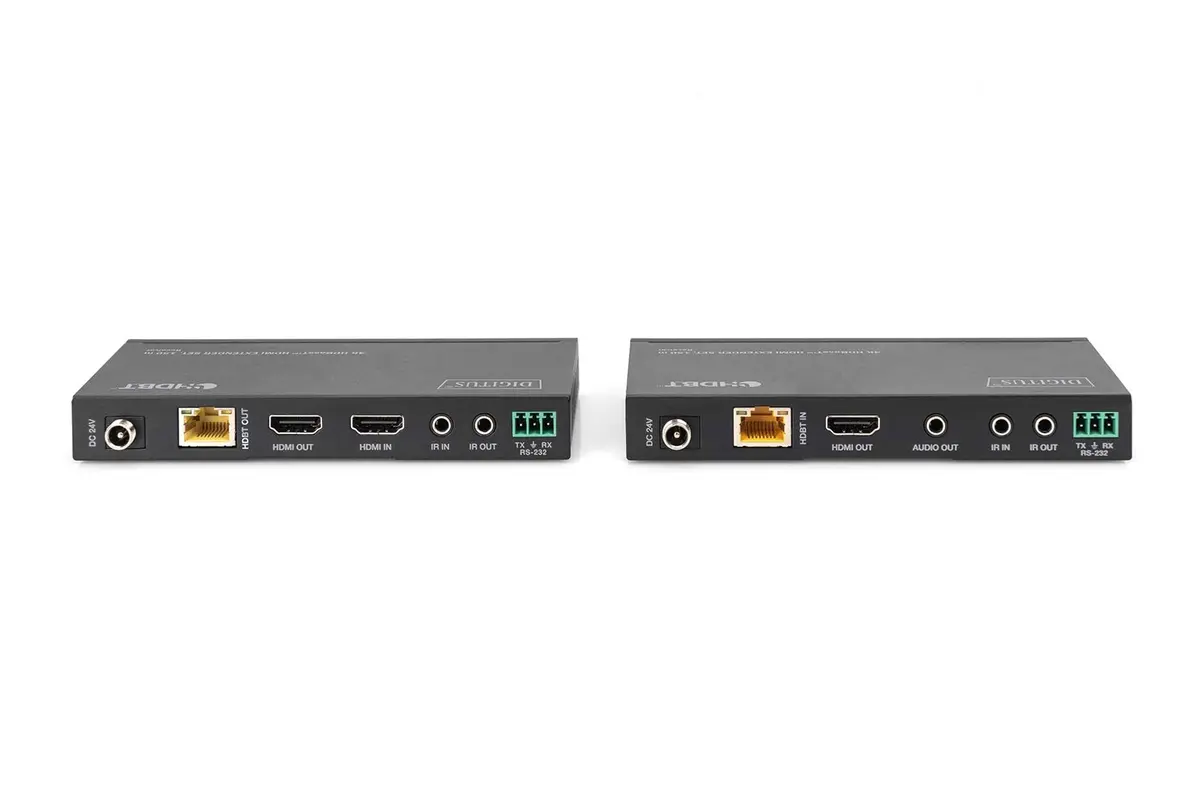 AV raidītājs un uztvērējs Digitus 4K HDBaseT™ HDMI Extender Set Photo 5