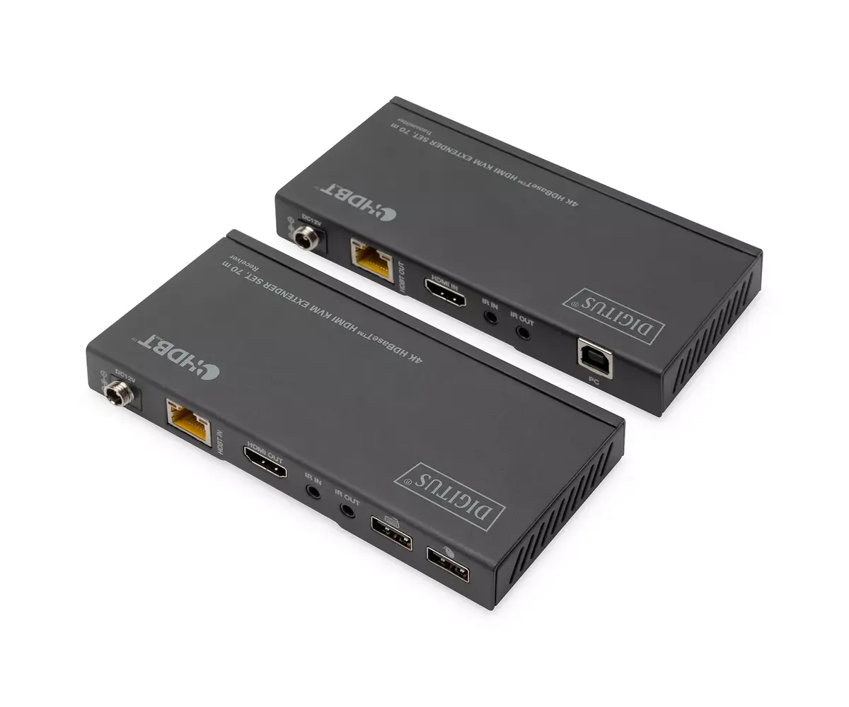 Набор KVM удлинителей Digitus 4K HDBaseT HDMI Photo 2