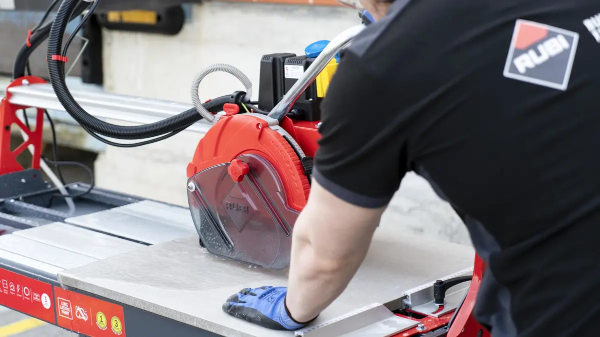 Stationary tile saw RUBI DC-250 PYTHON Photo 13