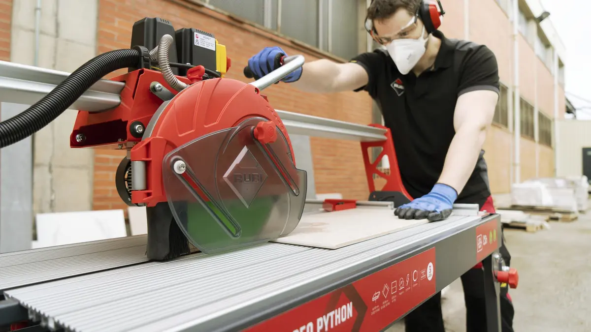 Stationary tile saw RUBI DC-250 PYTHON Photo 16