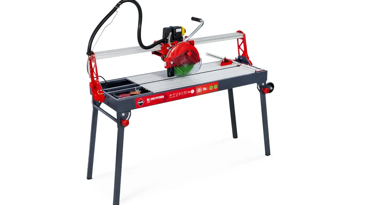 Stationary tile saw RUBI DC-250 PYTHON Photo 22