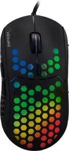 Mouse INCA IMG-346 ambidextrous USB Type-A optical 6400 DPI, 6 buttons, black