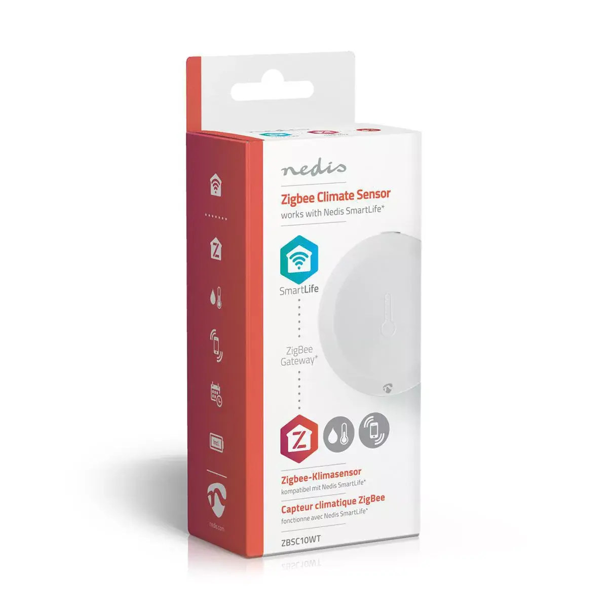 Датчик температуры и влажности Nedis ZBSC10WT Photo 6