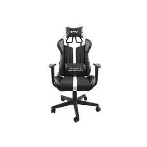Gaming chair Fury Avenger XL — universal padded seat, faux leather, max 150 kg, adjustable backrest, neck & lumbar pillows, hard armrests