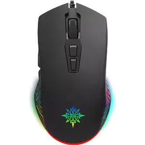 INCA IMG-GT17 Right-hand Optical Mouse USB Type-A 6400 DPI 7 Buttons Multi-LED Black