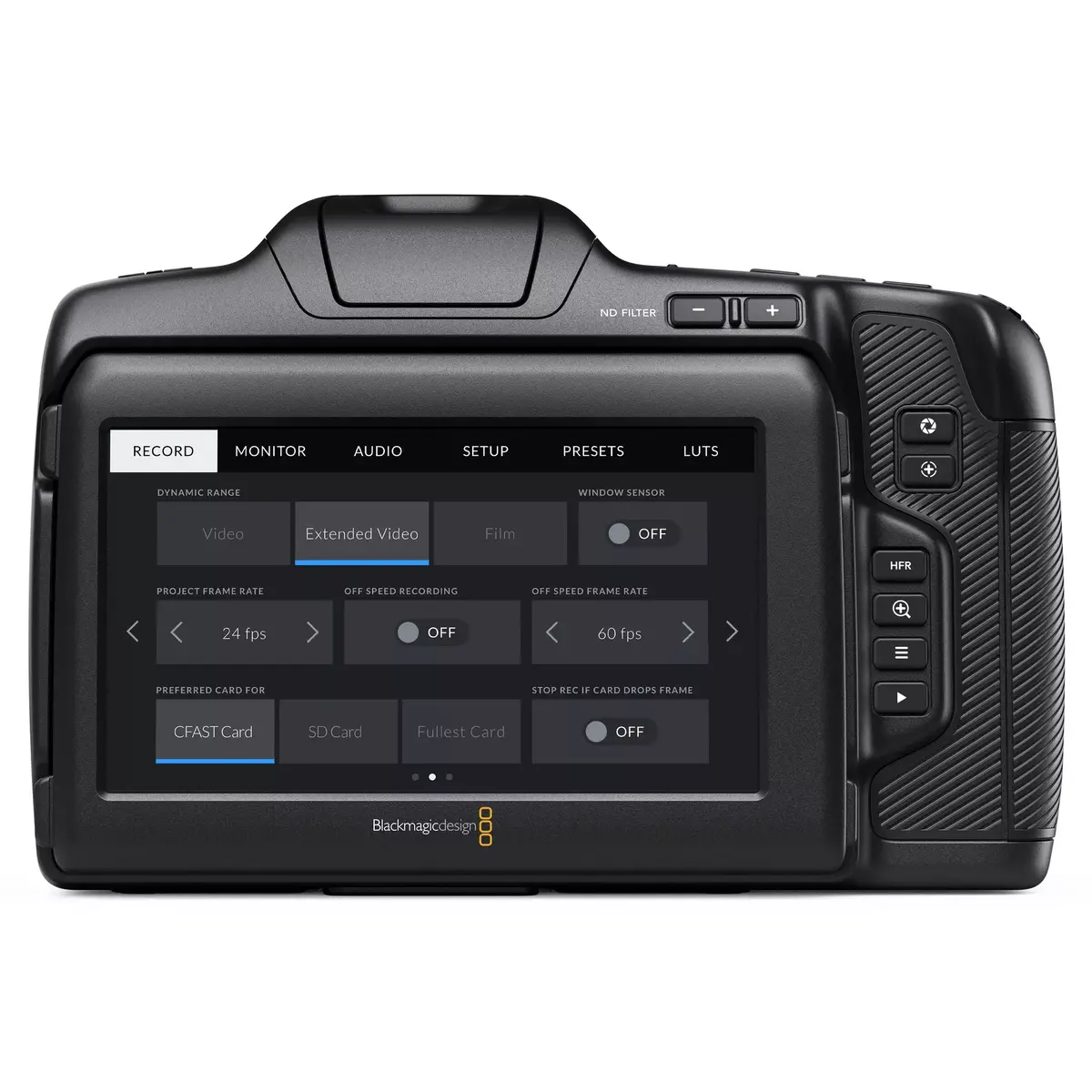 Ручная видеокамера Blackmagic Design Pocket Cinema Camera 6K Pro Photo 3
