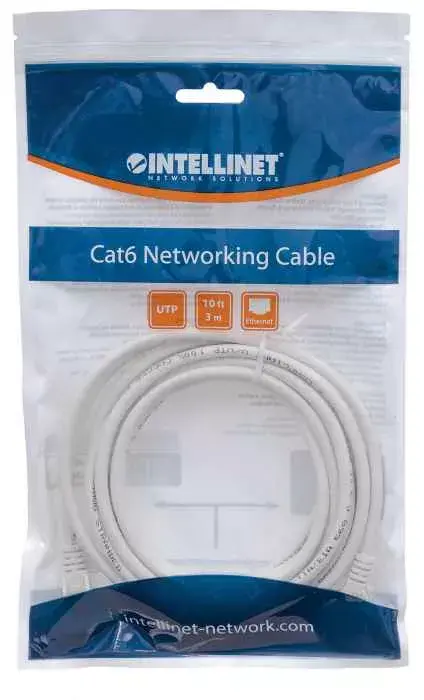 INTELLINET 341974 Cat6 RJ-45 3 m kabelis Photo 2