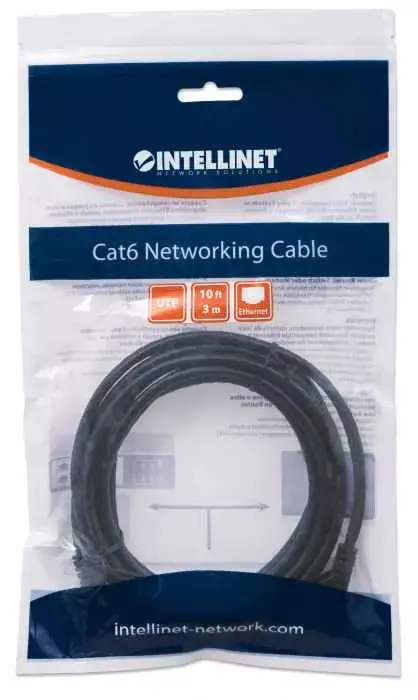 INTELLINET Cat6 3 m RJ45 tīkla kabelis Photo 2