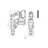 Перфоратор Metabo KH 18 LTX BL 28 Q Photo 6